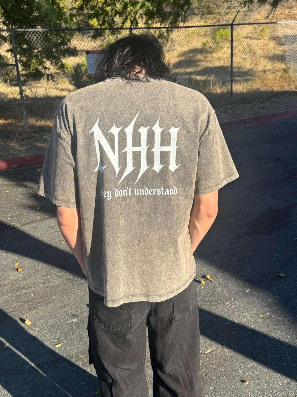 CLASSIC NHH PREMIUM (Washed out Oversized Shirt) 100% Cotton heavy feel