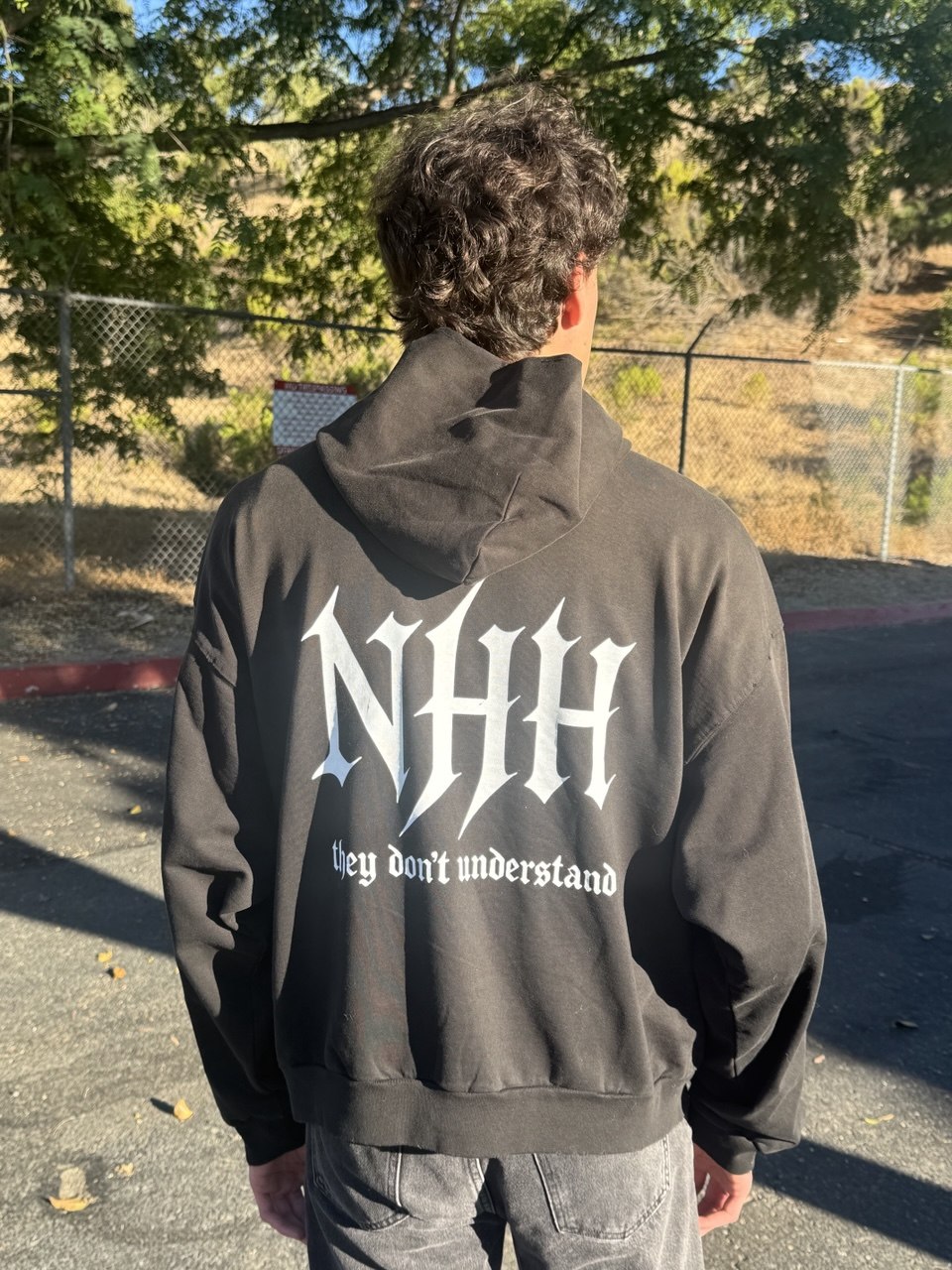 CLASSIC NHH HOODIE (destroyed look , 100%cotton heavy)
